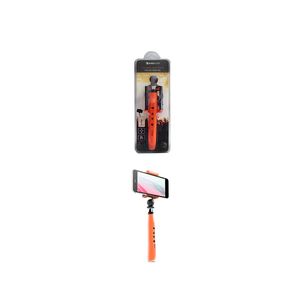 Selfie Stick Extensible Para Celular Color Naranja Mod. Eusk-420 Eurocase