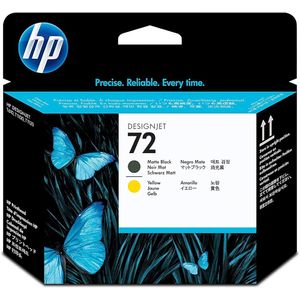 HP C9384A (72) CABEZAL NEGRO MATE/AMARIL T610/1100/1300 UK