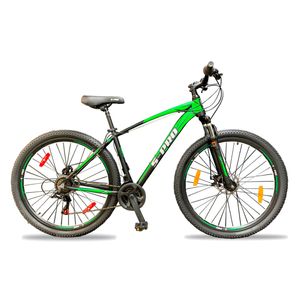 S-PRO Bicicleta ZERO3 rodado 29 Negro Verde de montaña
