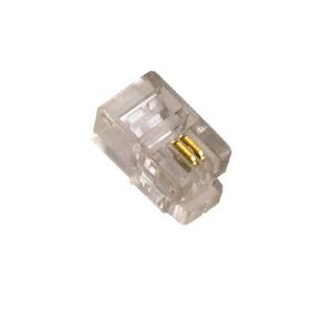 Conector RJ9 (4p/2c) x 400 unidades DRACMA