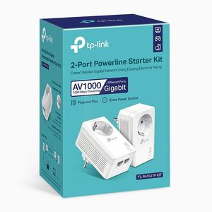 Adaptador de Red a Corriente TP-LINK PA7027P (2 Unidades)