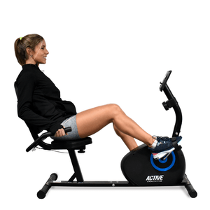 ERGOMETRICA HORIZONTAL ACTIVE - ODÓMETRO PULSÓMETRO Supergym