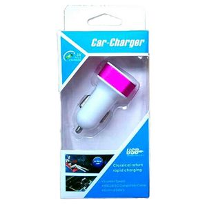 Cargadores para auto con MicroUsb 1000Mah