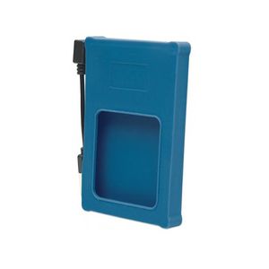 Gabinete 2,5" SATA - USB 2.0 Econ. Azul Manhattan