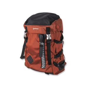 Mochila 15,6" Zippack Naranja y Negra Manhattan