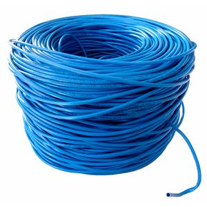 Bobina UTP CCA 305m Azul DRACMA
