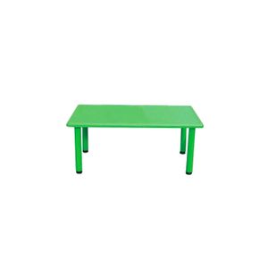 Mesa de plástico rectangular Verde 120 X 60 X 50