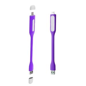 Luz LED para USB/MicroUSB/iPhone Color Violeta