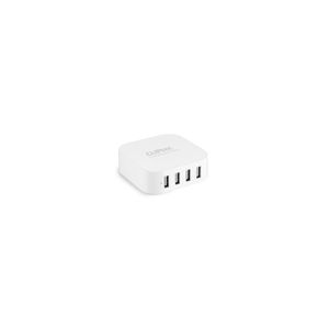 Cargador USB Para Pared Cliptec 401 4 Puertos