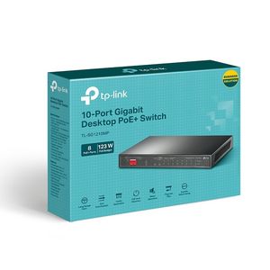 Switch TP-LINK TL-SG1210MP 9 Gigabit 1 SFP Gigabit 8 POE