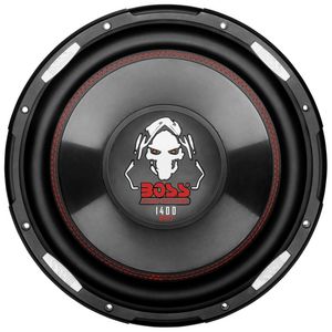 Subwoofer Boss para Auto 12" 1400w Flat P120F