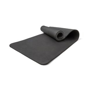 Colchoneta Para Yoga Mat Pilates 10mm Negra Reebok Supergym