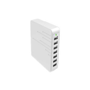 Ficha de carga Usb-Pared 7 Puertos Blanco