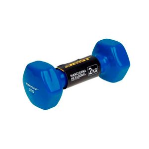 BEST Mancuerna Hexagonal Vinilo 130104 - 2 kg 167381