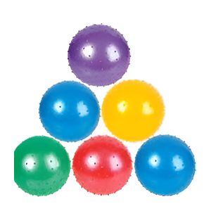 PELOTA PILATES 22CM CON PINCHO ANTI BURST LEAMAU