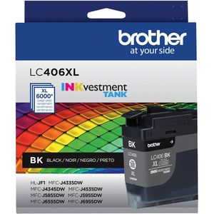 Cartucho Tinta BROTHER LC-406XL BK  BLACK Alta Capacidad