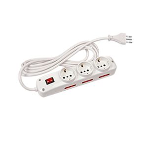 VIVION Alargue 10 metros 3 Schuko + 6 3-en-linea 717194