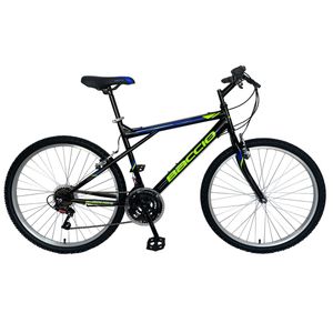 BACCIO Bicicleta ALPINA Man rodado 26 728 BK/BL/GR