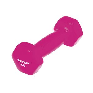 BEST Mancuerna Hexagonal Vinilo 130103 - 1 kg 167374