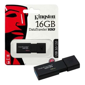 Pendrive Kingston Usb 3.0 Dt100g3/16gb