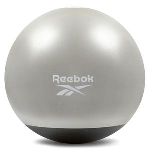 Pelota de pilates Reebok 75cm gris c/negro Supergym