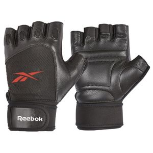 Guantes de entrenamiento negro y rojo XXL Reebok Supergym
