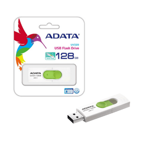 Pendrive USB 128Gb ADATA Blanco/Verde AUV320-128G-RWHGN