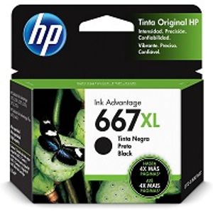 HP 667XL 3YM81AL Negro