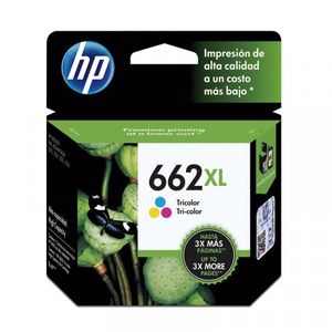 Cartucho de tinta HP 662XL Color