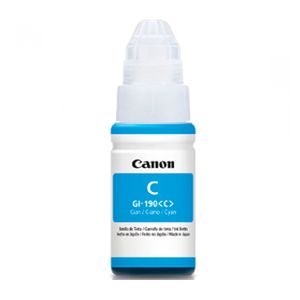 BOTELLA DE TINTA CANON GI190 CYAN G1100 2100 3100