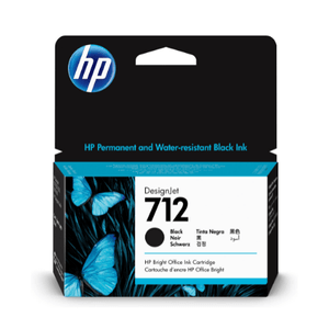 Cartucho de tinta HP 3ED70A 712 NEGRO 38ML