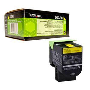 TONER LEXMARK 70C8HY0 AMARILLO CS310 410 510 3000CPS