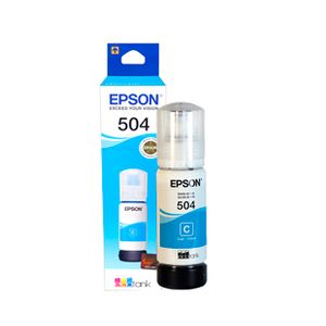 BOTELLA DE TINTA EPSON T504220 CYAN L4150 4160