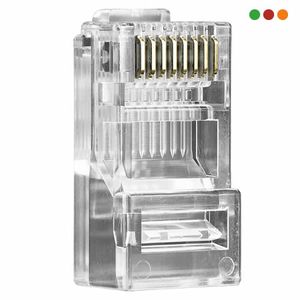 Conector / Ficha RJ45 Cat5e Intelbras Pack 50u