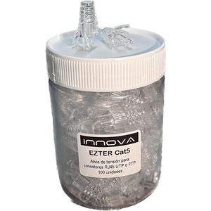 Funda quita tension para conectores EZ-RJ45 100 unidades