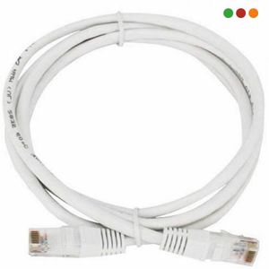 Patchcord Cat6 1.8m  CCA Bañado en cobre GRIS Anbyte