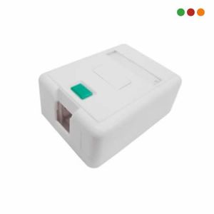 Roseta Exterior Anbyte RJ Simple Sin Jack RJ45