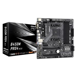 Motherboard Asrock B450m Pro4 R2.0 Am4