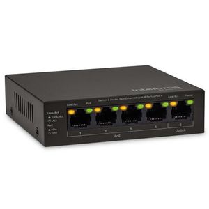 Switch POE 5 puertos 10/100 4p Intelbras SF 500 PoE