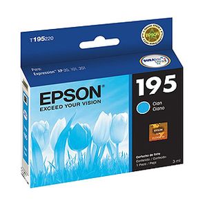 CARTUCHO EPSON T195220 CYAN XP-101 201 211 3 ML
