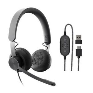 AURICULARES LOGITECH VC ZONE CABLEADOS USB / USB-C