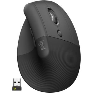 MOUSE VERTICAL LOGITECH LIFT GRAPHITE INAL+BT