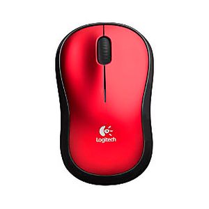 MOUSE LOGITECH M185 ROJO INALAMBRICO