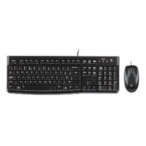 COMBO TECLADO Y MOUSE LOGITECH MK120 USB