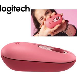 MOUSE LOGITECH POP CORAL ROSE INALAMBRICO