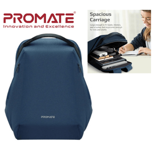 MOCHILA 15.6" PROMATE ECOPACK BP AZUL C/PUERTO USB