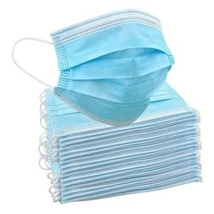 Tapabocas Descartables Barbijo Cubre Boca Caja X 50 Unidades