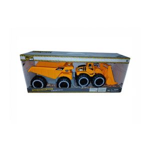 Set Camiones De Construcción - Rueda Libre