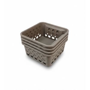 Caja Organizadora Sanremo Plástico Apilable L4P3 746 ml